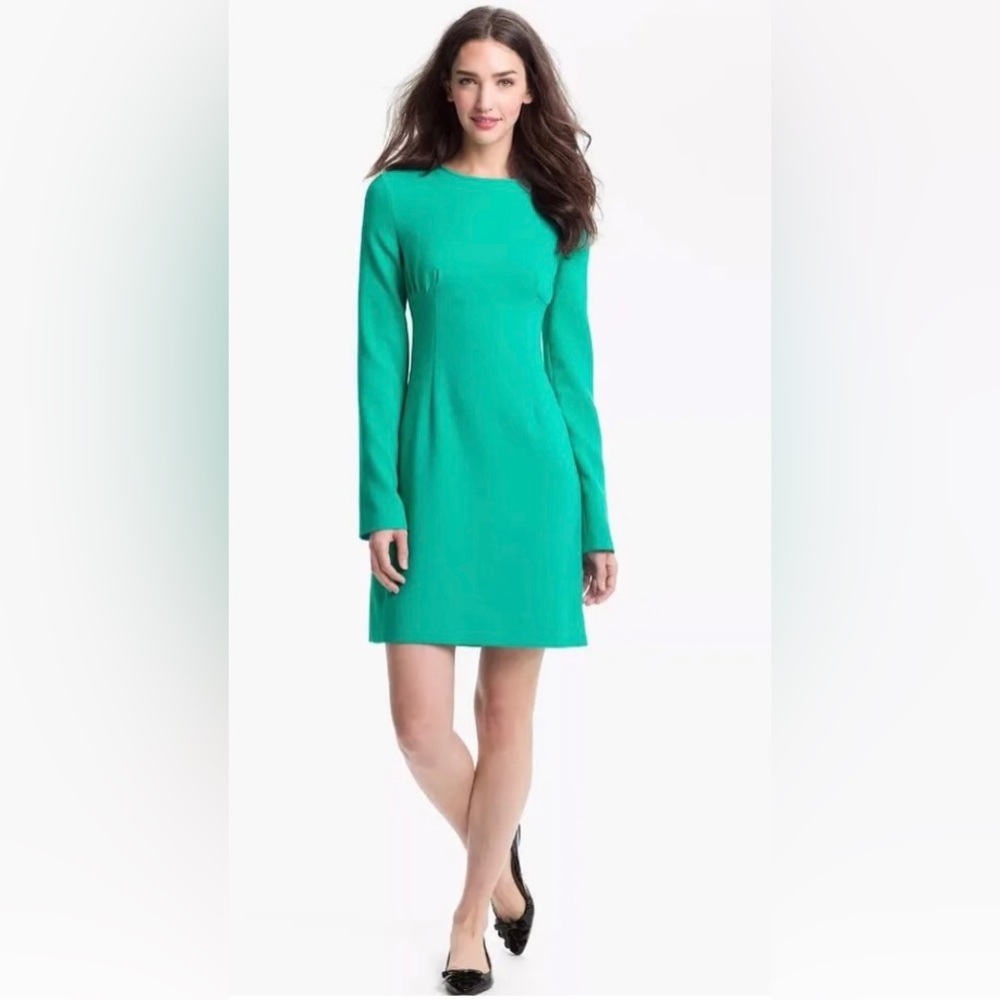$378 KATE SPADE Beautiful 'Reilly' Sheath Dress Fiji Green Size 8